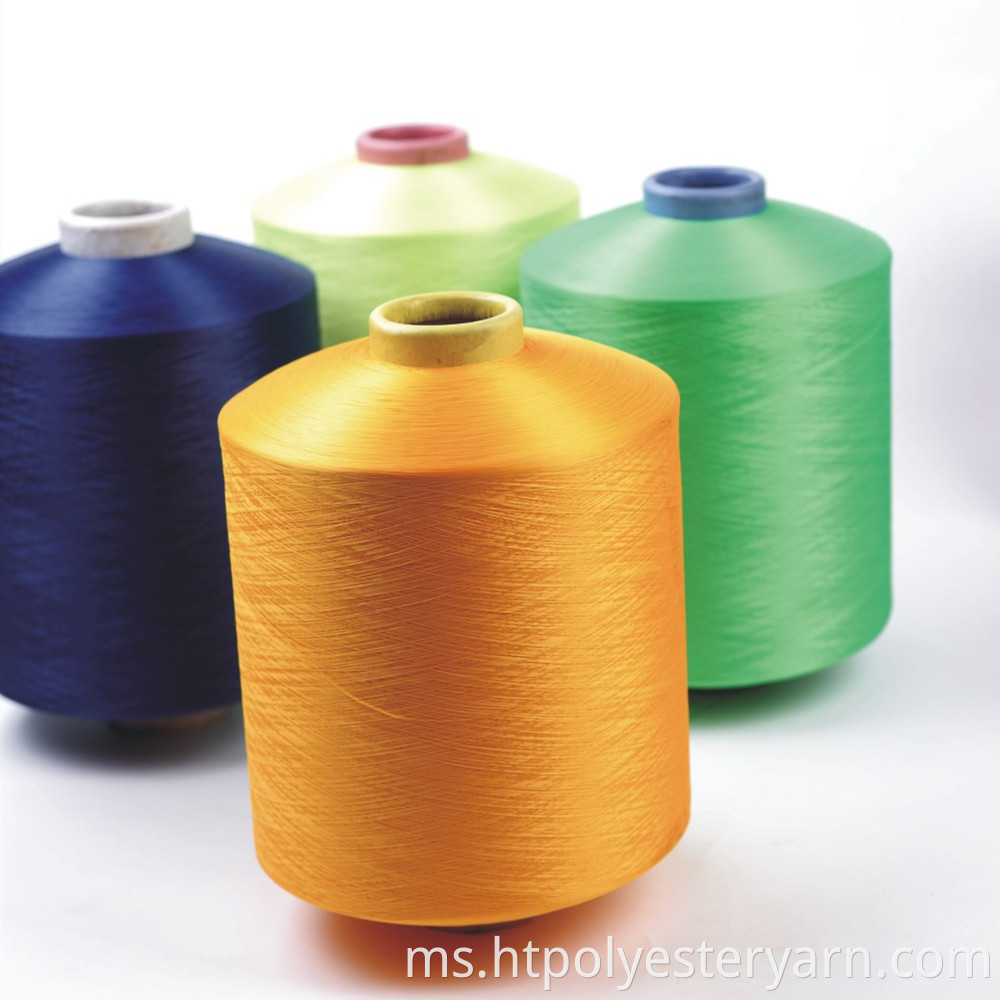 Dope Dyed Twsited Polyester Yarn